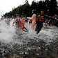 Corrida com bonecas infláveis na Rússia Corrida com bonecas infláveis na Rússia