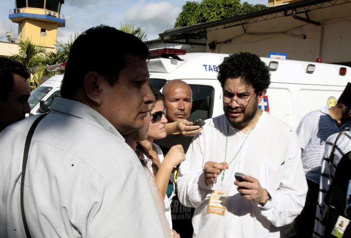 Porta-voz da `Colombianos pela Paz´, Ivan Cepeda, exige que o governo colombiano cumpra garantias
