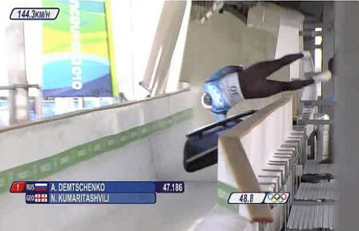 Atleta da Geórgia morre ao bater a 144 km/h num poste durante preparação para os Jogos de Vancouver