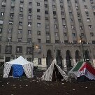 Internacional - Na Praça Tahrir, egípcios protestam contra governo militar e comemoram um ano sem Hosni Mubarak - Foto: Jorge Marcos Said/Divulgação