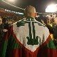 Edno vibrou muito após o apito final da partida Edno vibrou muito após o apito final da partida