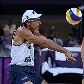 Dupla brasileira fica com a prata ao perder a final do vôlei de praia por 2 sets a 1