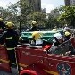 Caixão com corpo do ex-vice-presidente da República, José Alencar, chega no carro do Corpo de Bombei Caixão com corpo do ex-vice-presidente da República, José Alencar, chega no carro do Corpo de Bombei