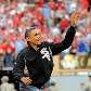 Obama faz primeiro lançamento no jogo das Estrelas da MLB Obama faz primeiro lançamento no jogo das Estrelas da MLB
