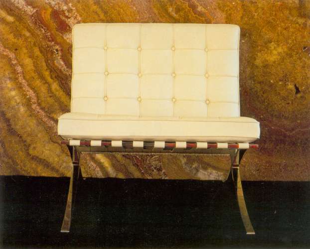 Cadeira Barcelona de Mies van der Rohe, de 1929