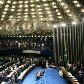 Plenário do Senado durante a cerimônia de posse dos novos senadores Plenário do Senado durante a cerimônia de posse dos novos senadores