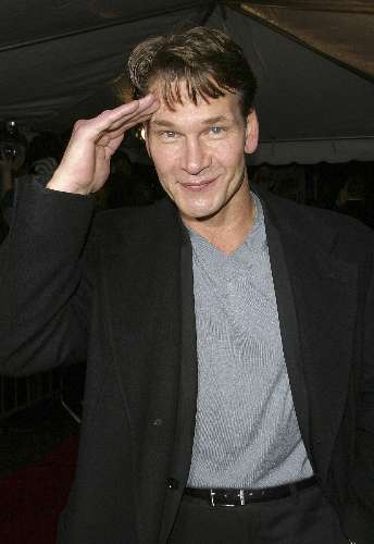 Patrick Swayze, em 2002
