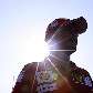 Giancarlo Fisichella passeia pelo Autódromo de Monza, na Itália