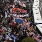 Os organizadores esperavam 10 mil pessoas, mas cerca de 3 mil compareceram Os organizadores esperavam 10 mil pessoas, mas cerca de 3 mil compareceram