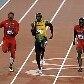 Com o tempo de 9,63, Usain Bolt quebra o recorde olímpico nos 100 m