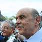 Serra durante encontro com o deputado Fernando Gabeira (PV) no Rio de Janeiro - 19.10.2010