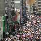Movimento na rua 25 de março