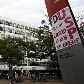 Palco de manifestações durante os anos