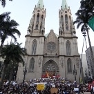Cidades - Mais de 50 mil pessoas participaram do protesto da última segunda feira, 17 - Foto: Epitacio Pessoa/AE