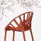 Vegetal Chair, feita com base na formação de galhos e troncos