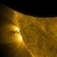 Lua e Sol se encontram em foto feita por telescópio de espaçonave não-tripulada da NASA Lua e Sol se encontram em foto feita por telescópio de espaçonave não-tripulada da NASA