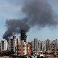 Incêndio destrói galpão no bairro da Moóca, em São Paulo. 07/01/2013 Foto:Ricardo PG/FotoRepórter