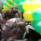 Moradores do Rio usam máscaras para homenagear o STF Moradores do Rio usam máscaras para homenagear o STF