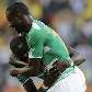 Toure comemora após marcar o primeiro gol da Costa do Marfim contra a Coreia do Norte Toure comemora após marcar o primeiro gol da Costa do Marfim contra a Coreia do Norte