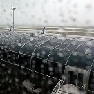 RJ: chuva para aeroporto Santos Dumont Cidades - Devido à chuva que atinge o Rio de Janeiro desde o início da madrugada desta sexta feira, 17/5, o Aeroporto Santos Dumont, no centro, teve decolagens e pousos suspensos - Foto: Fabio Motta/AE