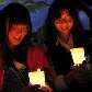Vigília com velas no em Hiroshima; tragédia completará 65 anos