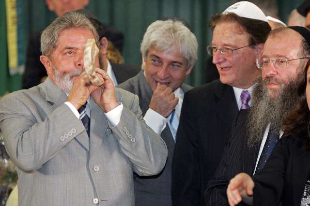 Lula comemora no judeu