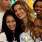 Gisele Bundchen planta árvore e fala com crianças no Green Nation Fest Gisele Bundchen planta árvore e fala com crianças no Green Nation Fest