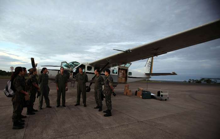 Equipe do CAN, em Manaus, se prepara para a partida da Missão no interior do Amazonas