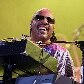 A atração principal da noite foi o músico americano Stevie Wonder, que tocou por 2h A atração principal da noite foi o músico americano Stevie Wonder, que tocou por 2h