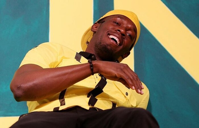 Primeira aparição do velocista Usain Bolt na Olimpíada de Londres