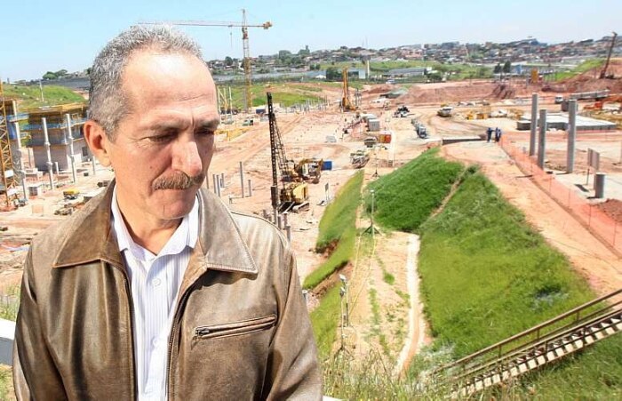 Obras no Itaquerão
