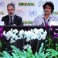 Os ministros de Relações Exteriores, Antonio Patriota, e do Meio Ambiente, Izabella Teixeira