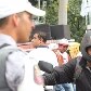 Motoboys de São Paulo protestaram contra regras mais rígidas 
