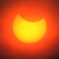 Eclipse Solar parcial visto do Paraguai