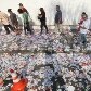 Eleitores encontram muita sujeira nas ruas