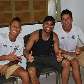 Robinho visita Neymar e Ganso antes da partida do Santos contra o Oeste, pelo Campeonato Paulista Robinho visita Neymar e Ganso antes da partida do Santos contra o Oeste, pelo Campeonato Paulista