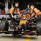 Danica Patrick exibe as novas cores de seu carro para a Indy 500 2009 Danica Patrick exibe as novas cores de seu carro para a Indy 500 2009