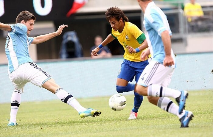 Argentina bate o Brasil por 4 a 3 em amistoso