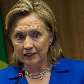 Hillary Clinton, durante entrevista coletiva após encontro no Palacio Itamaraty com o Celso Amorim