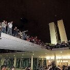 Cidades - Ao menos um foi detido durante a investida em Brasília - Foto: Andre Dusek/AE