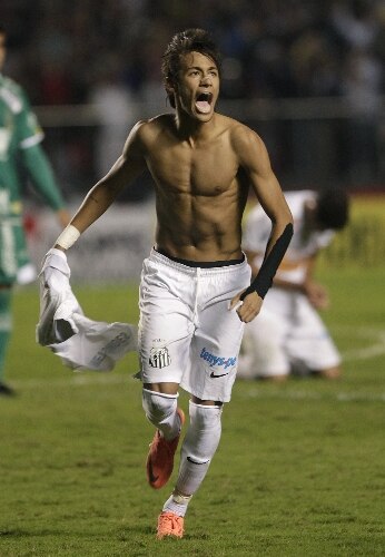 Santos de Neymar conquista o tricampeonato paulista