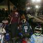 Corrida de Kart em frente à estação da Luz, região central, com a participação do piloto Dudu Massa