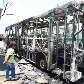 Ônibus são incendiados na zona leste de São Paulo Ônibus são incendiados na zona leste de São Paulo