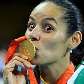 Paula Pequeno vibra com o inédito ouro olímpico