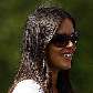 Ana Ivanovic observa torneio de golfe do namorado, em  Glasgow (ESC)