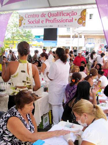 Diversas atividades foram realiazadas em comemoração ao Dia Internacional da Mulher. 08/03/2010
