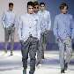 Desfile de Giorgio Armani, na Semana de Moda Masculina de Milão, verão 2011