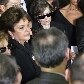 Presidente Dilma e Lula acompanham a família de Alencar para dar o último adeus ao político Presidente Dilma e Lula acompanham a família de Alencar para dar o último adeus ao político