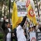 Manifestantes protestam contra fechamento do Shopping Higienópolis