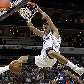 Tyson Chandler, do Charlotte Bobcats, enterra a bola na vitória por 109 a 100 sobre o Atlanta Hawks Tyson Chandler, do Charlotte Bobcats, enterra a bola na vitória por 109 a 100 sobre o Atlanta Hawks